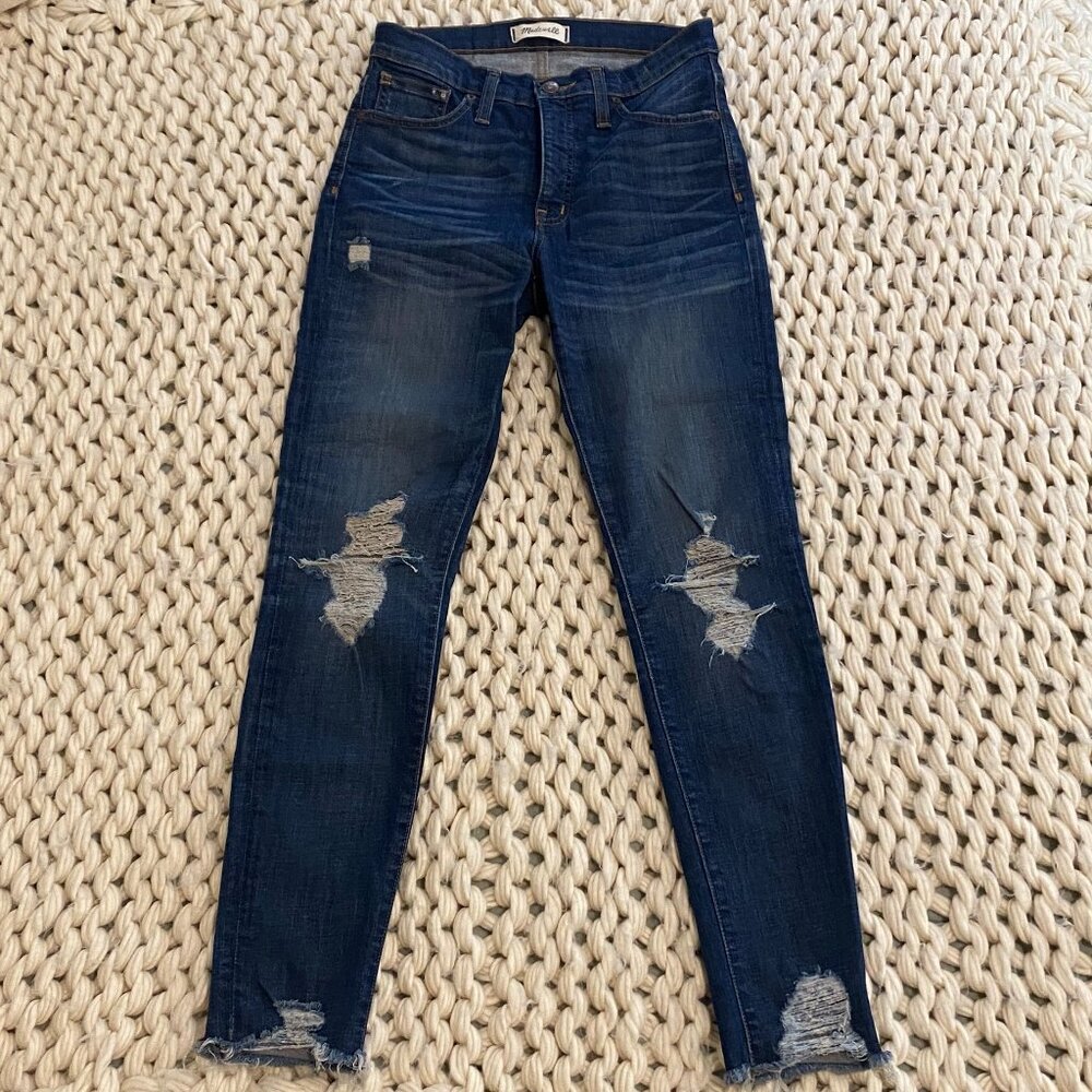 Madewell Womens 9" High Rise Skinny Jeans